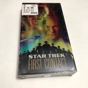 Star Trek First Contact VHS Movie New Sealed Vintage